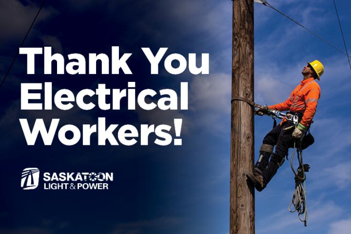 thank you electrical workers