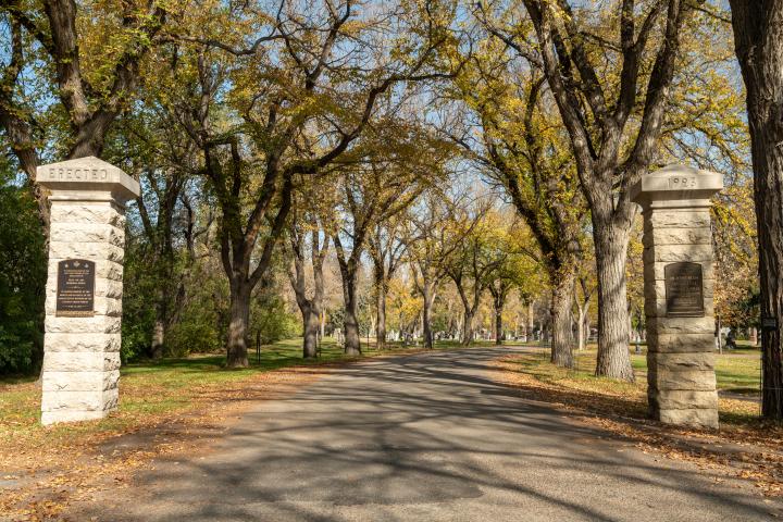 Woodlawn Cemetery Gates