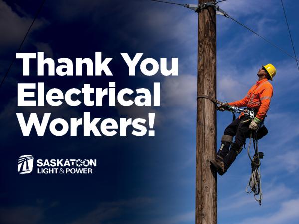 thank you electrical workers