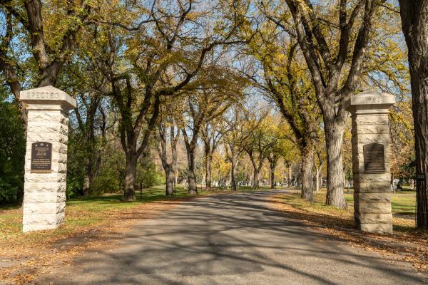 Woodlawn Cemetery Gates