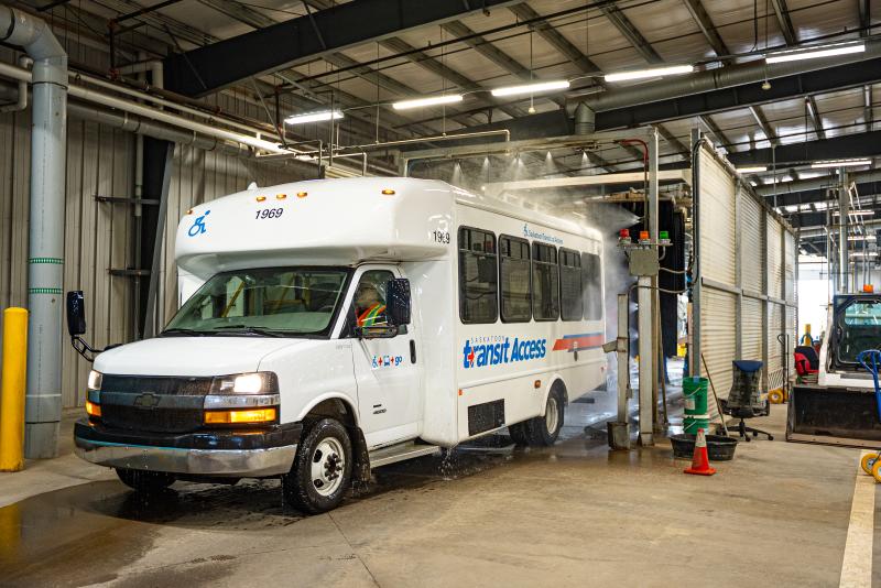 clean Access Transit bus