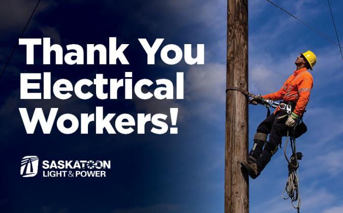 thank you electrical workers